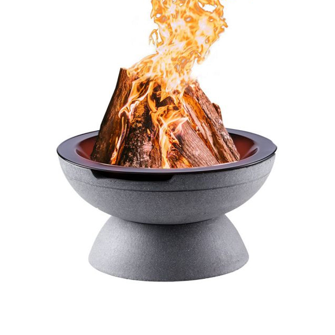 Falo Wood Burning Fire Pit by Prism Hardscapes - Majestic Fountains