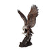 Fish Caught by the Eagle Bronze Sculpture - Majestic Fountains