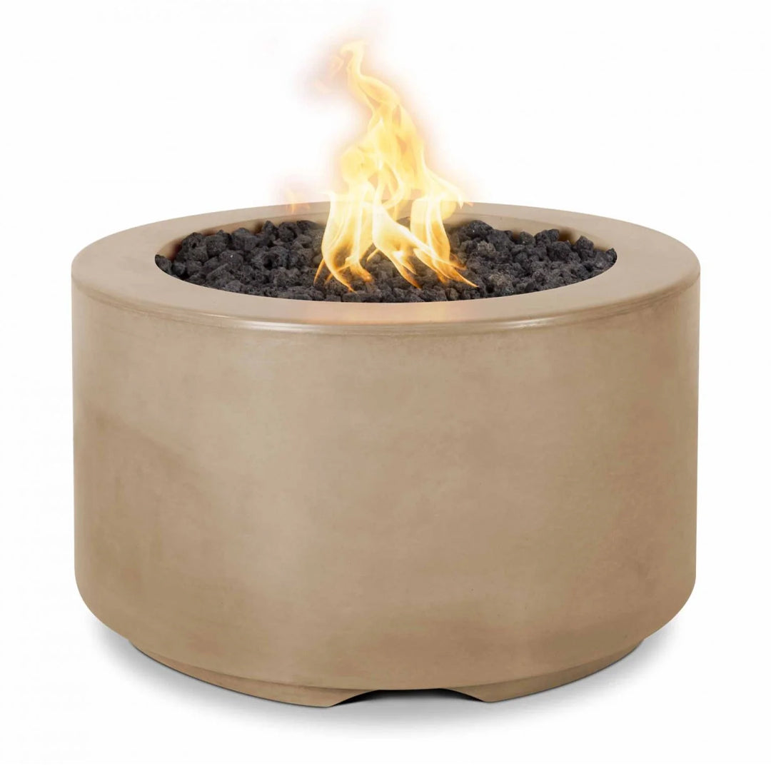 Florence Fire Pit in GFRC Concrete - Majestic Fountains