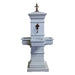 Fonte Provenza in Cast Stone Outdoor Garden Fountain - Rustic Iron , Bronze or Concrete Spouts - 1657 - Majestic Fountains