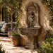 Foritalico Concrete Outdoor Wall Fountain - #188 - Majestic Fountains