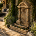 Foro Romano Concrete Outdoor Wall Fountain - #187 - Majestic Fountains