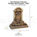 Foro Romano Concrete Outdoor Wall Fountain - #187 - Majestic Fountains