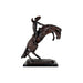 Frederic Remington Bronco Buster Bronze Table Top Sculpture - Majestic Fountains