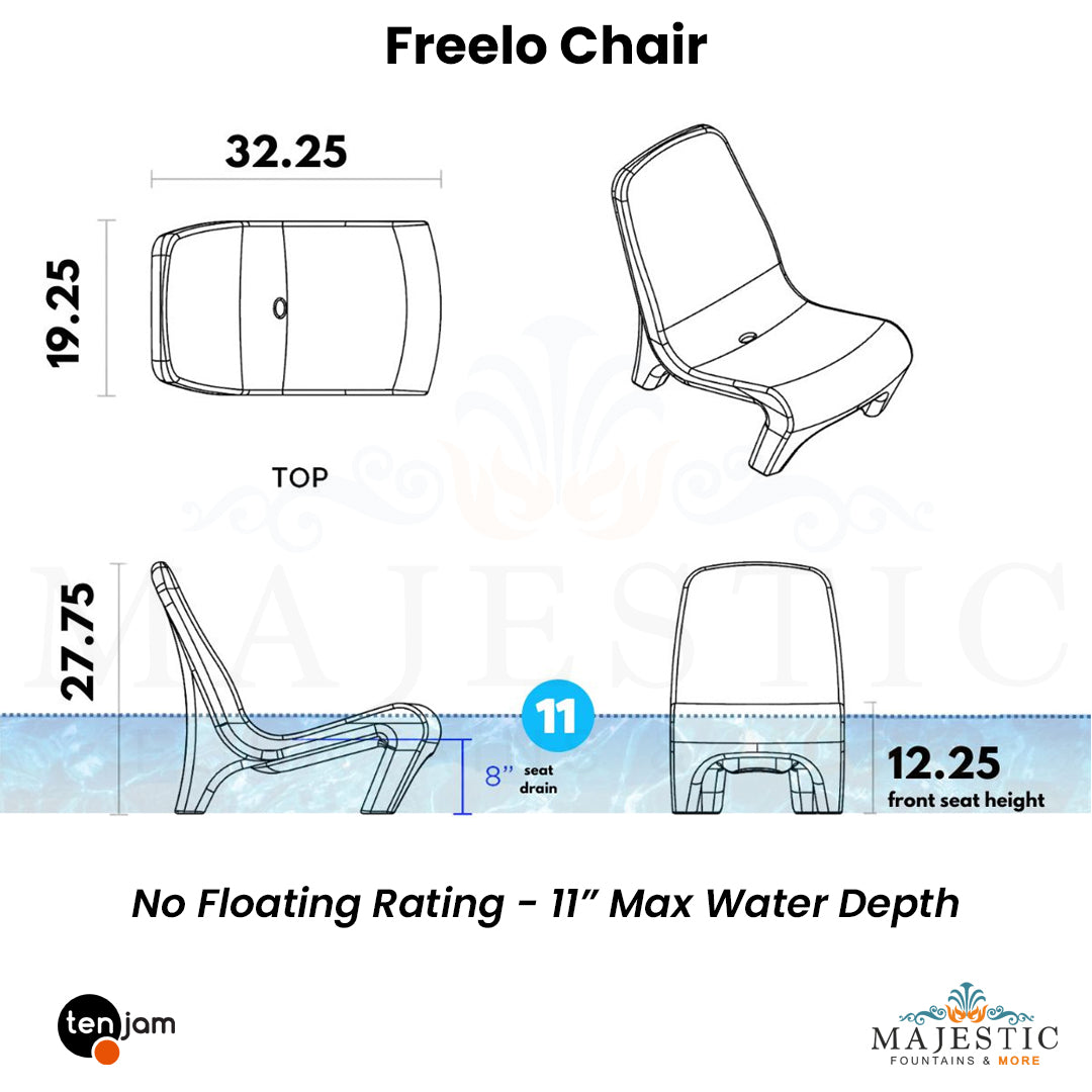 Freelo Chair Depth - Majestic Fountains