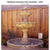 Gardenia Concrete 2 Tier - Outdoor Courtyard Fountain - 1214 - Majestic Fountains and More