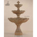 Gardenia Concrete 3 Tier - Outdoor Courtyard Fountain - 1213 & 1807