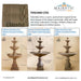 Giannini Garden Toscano Finish - Majestic Fountains