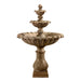 Grand Chateau Concrete 3 Tier - Outdoor Courtyard Fountain - 1692 - Majestic Fountains