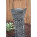 Tranquil Decor Twisted Basalt Column - 39" Tall - Majestic Fountains