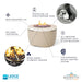 Halo Fire Pit - Majestic Fountains