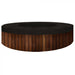 Hampton Fire Table with GFRC Top and Wood Base by Prism Hardscapes - Majestic Fountains and More