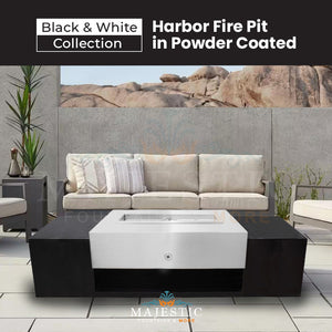 Harbor - Black & White Collection - Majestic Fountains and More