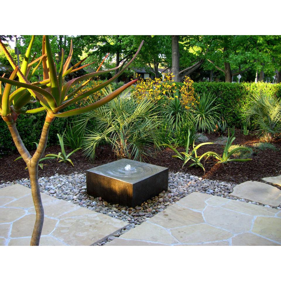Heiho in Basalt Stone Fountain Kit - 20"L x 20"W x 10"H