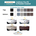 Hollister-Fire-Pit-Powder-Coat-White-Majestic Fountains and More