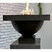 Ibiza Fire Bowl in GFRC Concrete by Prism Hardscapes - Majestic Fountains and More