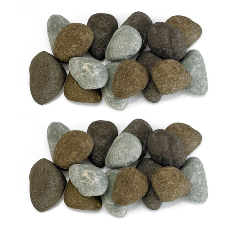 Natural Set Lite Ceramic Stones Set - 30 Stone Set
