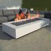Incite-T Fire Pit Table in Dual Colored Powder Coated Aluminum - Majestic Fountains