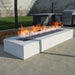 Incite Fire Pit Table in Powder Coated Aluminum - Majestic Fountains