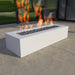 Incite Fire Pit Table in Powder Coated Aluminum - Majestic Fountains