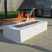 Incite Fire Pit Table in Powder Coated Aluminum - Majestic Fountains