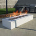 Incite Fire Pit Table in Powder Coated Aluminum - Majestic Fountains
