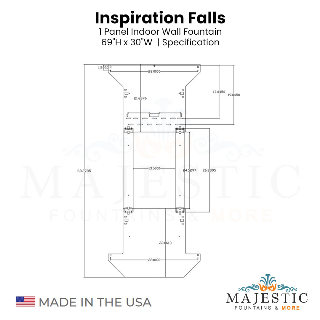 Inspiration Falls  - Majestic Fountains