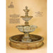 Jardin Concrete 3 Tier Outdoor Courtyard Fountain- Majestic Fountains