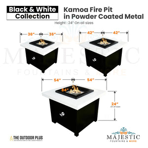Kamoa - Black & White Collection - Majestic Fountains and More