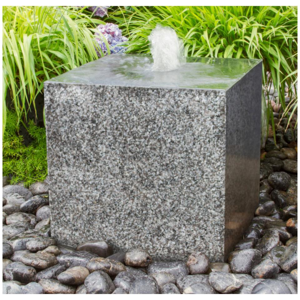 Kanji Fountain Kit - Gray - Complete fountain kit