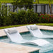 Ledge Lounger Signature Chaise Set w Headrest Pillows - In-Pool Furniture - Majestic Fountains