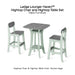 Ledge Lounger Haven™ Hightop Chair and Hightop Table Set - Patio Furniture - Majestic Fountains