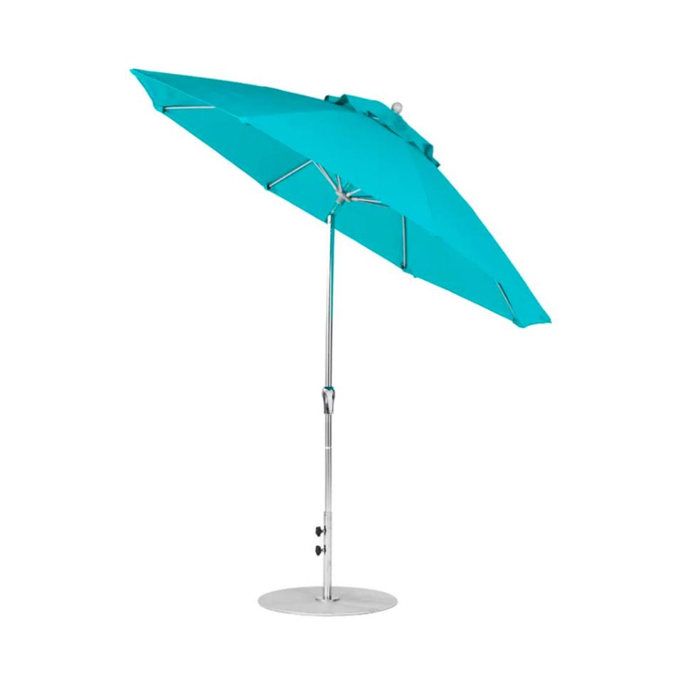 Ledge Lounger 9ft Octagon Crank Auto Tilt Essential Fiberglass Umbrella