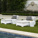 Ledge Lounger Affinity 2 Piece Sun Chair In-Pool & Patio Furniture - Majestic Fountains