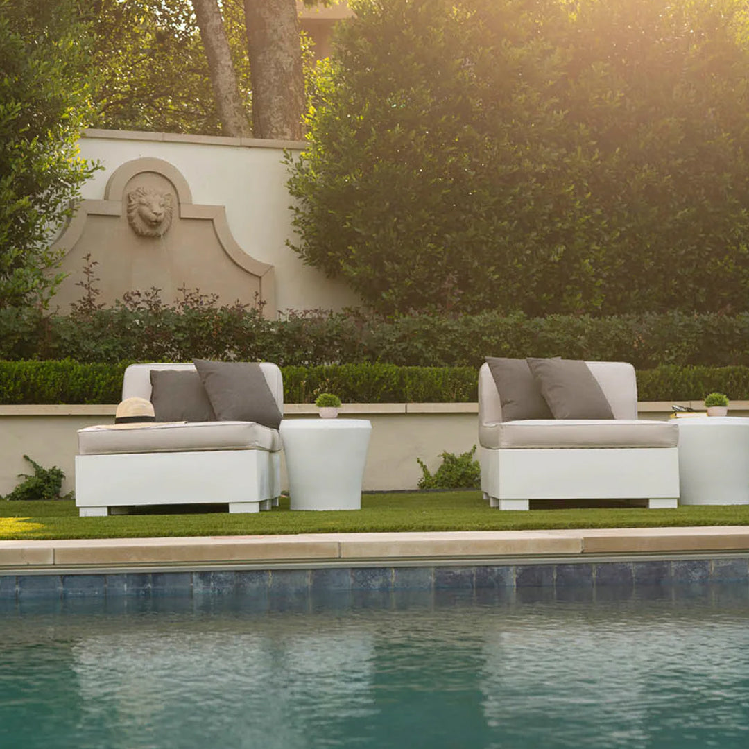 Ledge Lounger Affinity 2 Piece Sun Chair In-Pool & Patio Furniture - Majestic Fountains