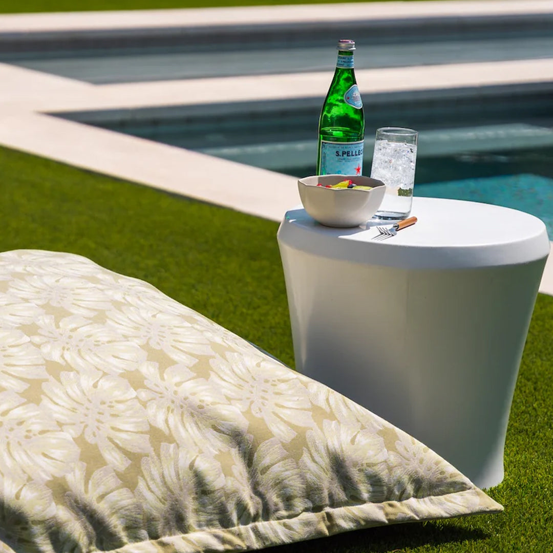 Ledge Lounger Affinity Side Table In-Pool & Patio Furniture - Majestic Fountains