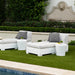 Ledge Lounger Affinity Side Table In-Pool & Patio Furniture - Majestic Fountains