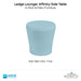 Ledge Lounger Affinity Side Table In-Pool & Patio Furniture - Majestic Fountains