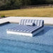 Ledge Lounger Affinity Square Sunbed with Backrest Cushion In-Pool & Patio Furniture - Majestic Fountains