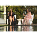 QUICKSHIP Ledge Lounger Autograph Chairs & Side Table Set Color White- In-Pool & Patio Furniture - Majestic Fountains