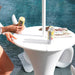 Ledge Lounger Autograph Umbrella Stand Ice Bin In-Pool & Patio Furniture - Majestic Fountains