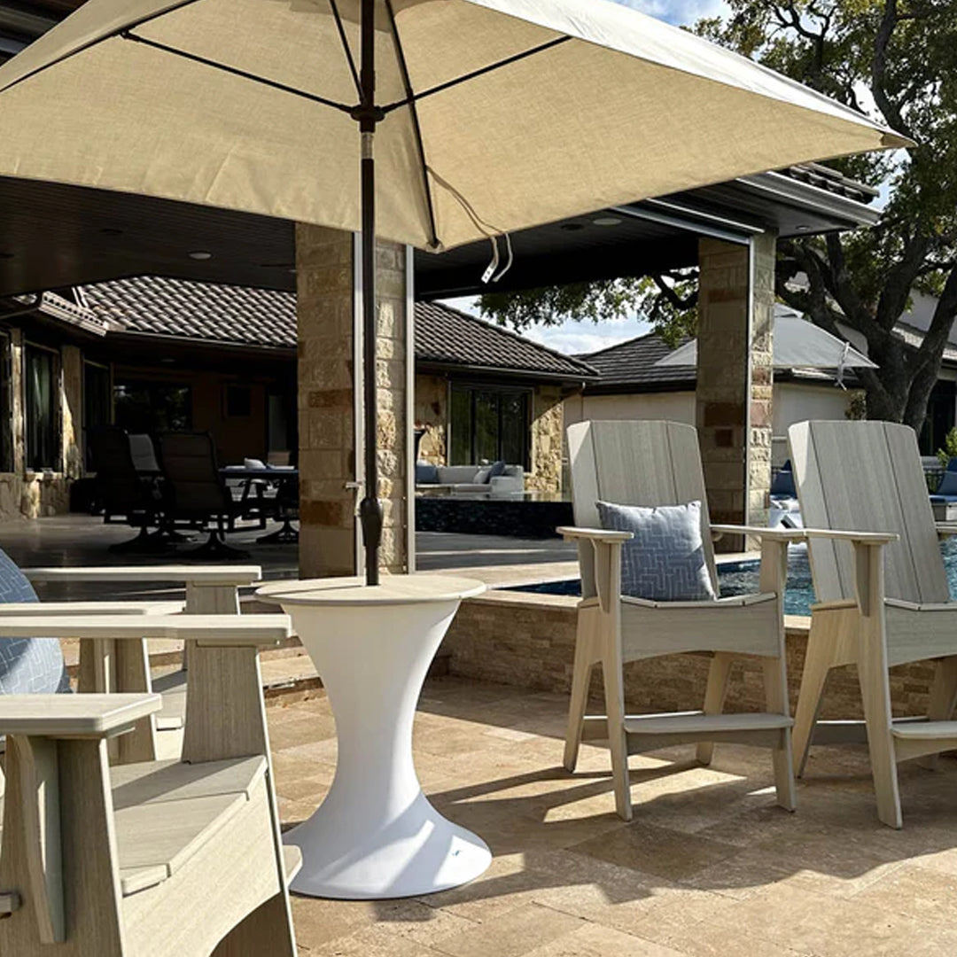 Ledge Lounger Autograph Umbrella Stand Ice Bin In-Pool & Patio Furniture - Majestic Fountains