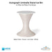 Ledge Lounger Autograph Umbrella Stand Ice Bin In-Pool & Patio Furniture - Majestic Fountains