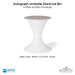 Ledge Lounger Autograph Umbrella Stand Ice Bin In-Pool & Patio Furniture - Majestic Fountains