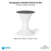 Ledge Lounger Autograph Umbrella Stand Ice Bin In-Pool & Patio Furniture - Majestic Fountains
