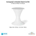 Ledge Lounger Autograph Umbrella Stand Ice Bin In-Pool & Patio Furniture - Majestic Fountains