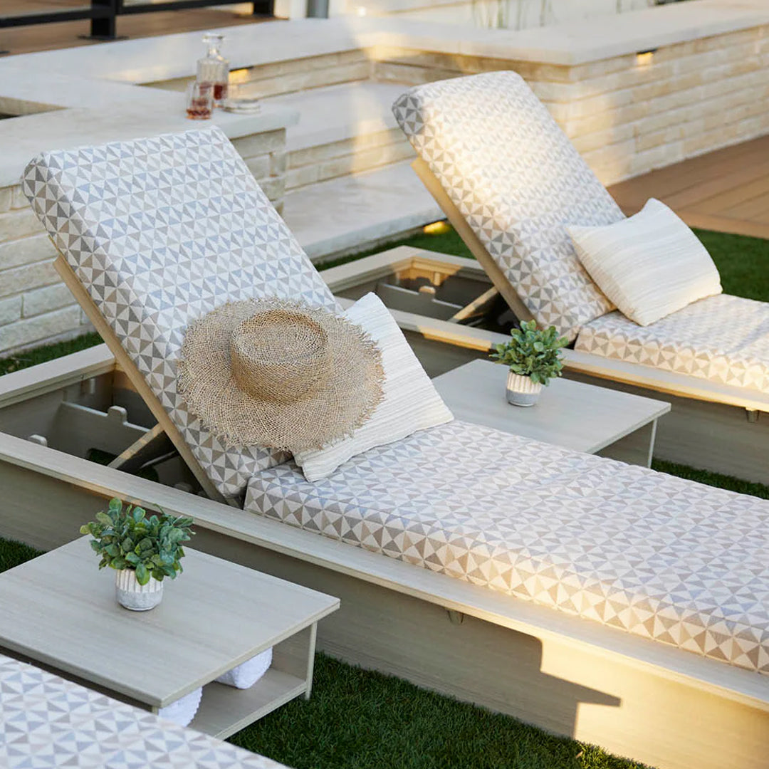 Ledge Lounger Echo Chaise - Patio Furniture - Majestic Fountains