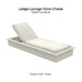 Ledge Lounger Echo Chaise - Patio Furniture - Majestic Fountains