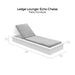 Ledge Lounger Echo Chaise - Patio Furniture - Majestic Fountains