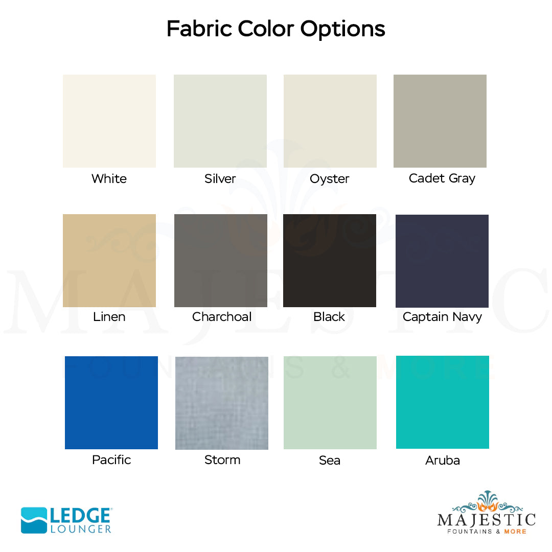 Fabric Options - Majestic Fountains